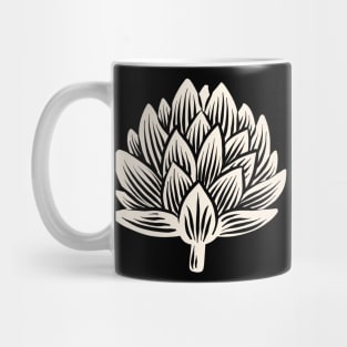 Artichoke white Mug